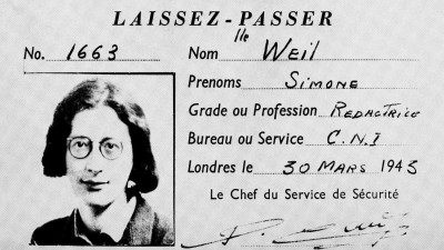 Simone Weil Laissez-Passer